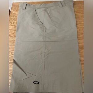 Oakley Khaki/Tan Golf Skort